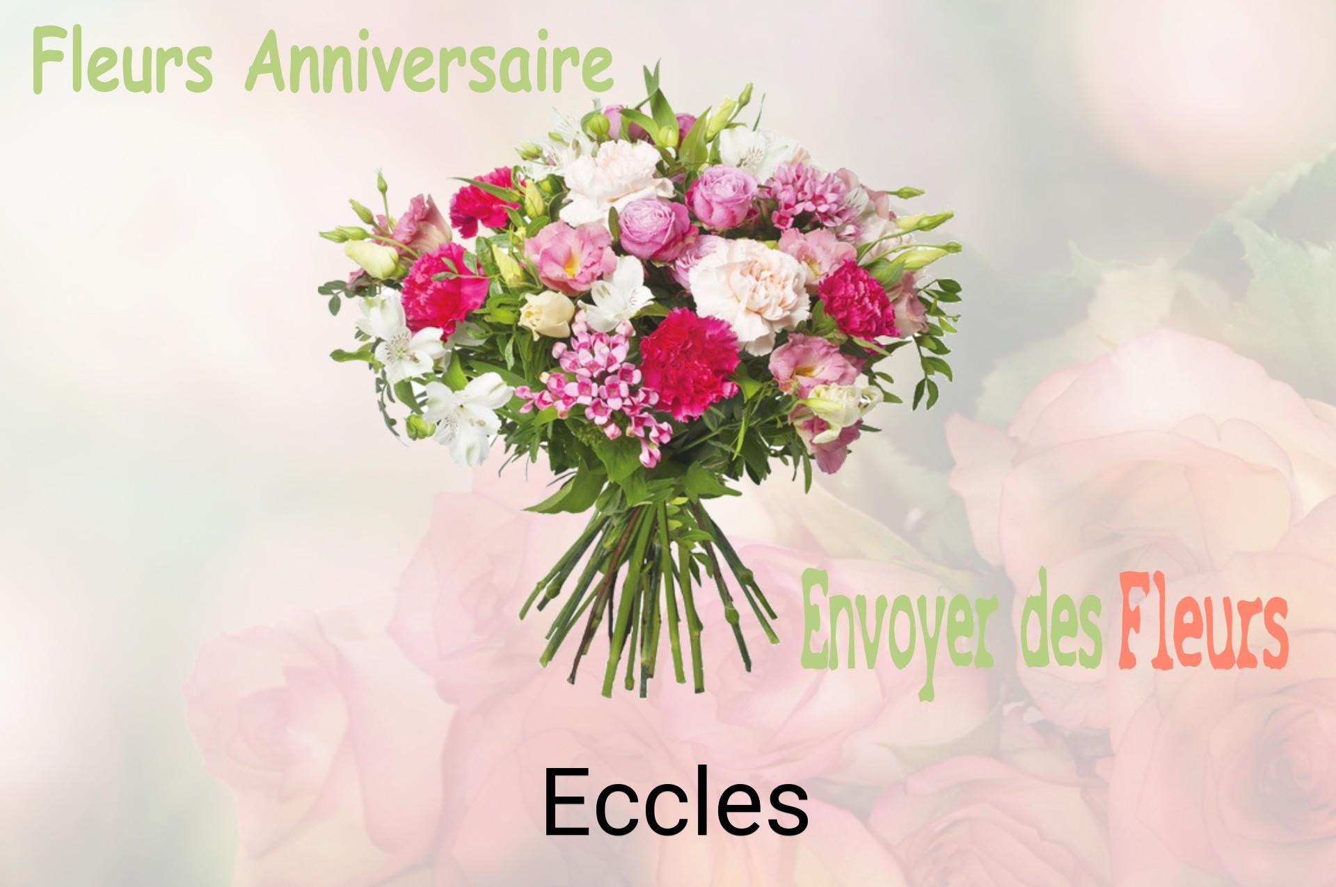Bouquet de fleurs d’anniversaire livré à Eccles
