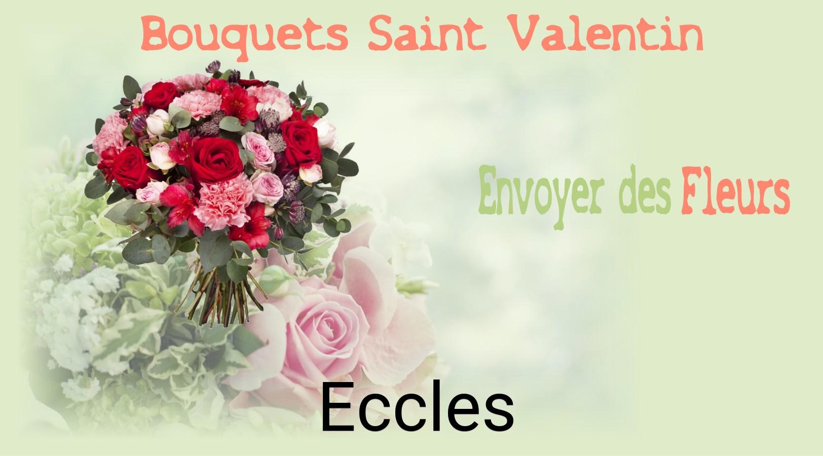 Roses de Saint-Valentin livrées à Eccles